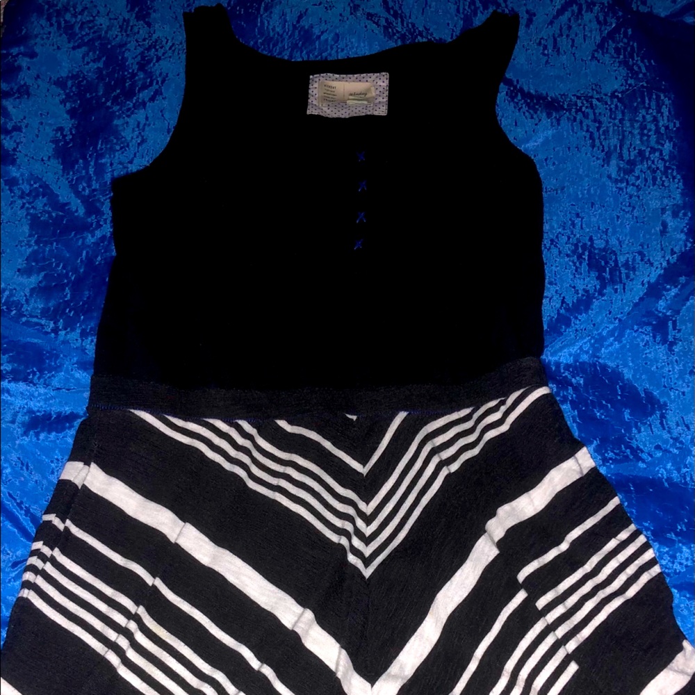 Saturday Sunday from Anthropologie BlckWhite Dress